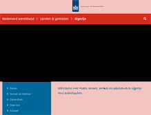 Tablet Screenshot of algerije.nlambassade.org